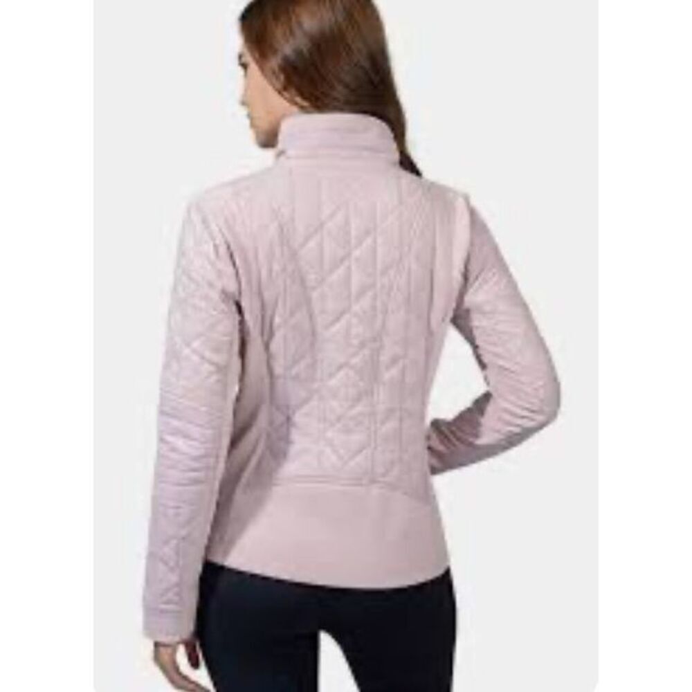 90 Degree By Reflex Medium Quilted Zip Front Jacket PEARLED ROSE - Picture 11 of 11
